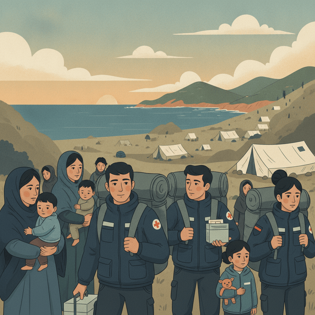 Despliegue de equipos humanitarios START en Ceuta para la atención de mujeres y menores migrantes